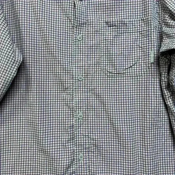 Columbia Brown Casual Button Down Shirt - Picture 3 of 4